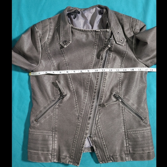 Maude Vegan Leather Moto Jacket - Picture 7 of 10